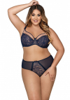 Ava Lingerie Biustonosz Crystal Soft 1396 Navy Blue