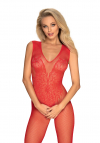 Obsessive Bodystocking N112 Czerwone