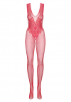 Obsessive Bodystocking N112 Czerwone