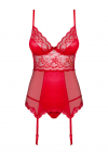 Obsessive Gorset Lovica Red + stringi GRATIS!