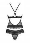 Obsessive Komplet Ivannes top & thong Czarny