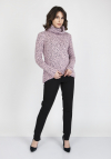 MKMSwetry Sweter Nicola SWE 103 Różowy