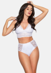 BABELL Figi Lace-Fit BBL 070 Białe