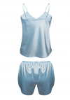 D Karen KOMPLET KAREN SATYNA BABY BLUE